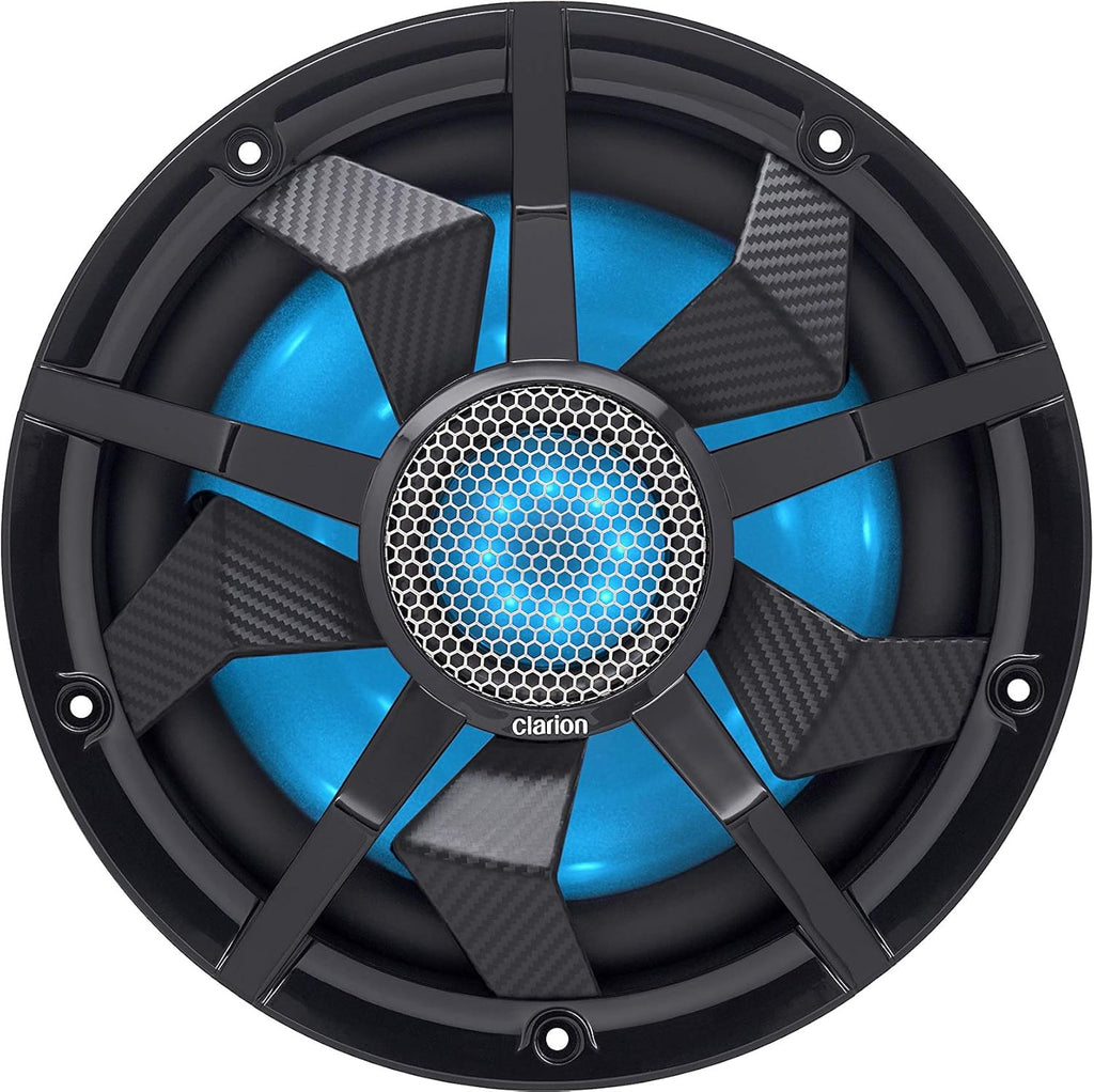 Clarion CM2513WL 10" Subwoofer with RGB LEDs
