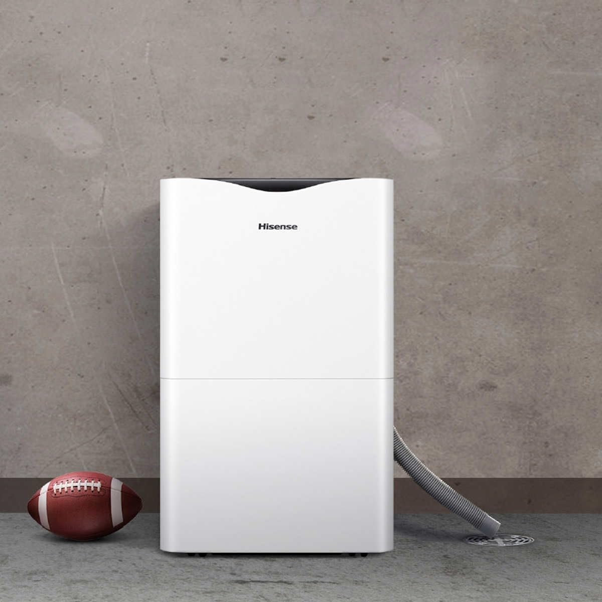 Hisense 35 Pint 3,000 sq. ft. Portable Dehumidifier, Low Noise Airflow System, 3-Speed, Removable Washable Filter, Easy-carry handle - HD3524