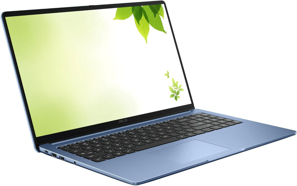 ASUS 2026 15" FHD IPS Chromebook, Intel Processor Up to 2.80GHz, 4GB DDR4, 128GB Storage, HDMI, Super-Fast WiFi, Chrome OS, Pastel Blue, Renewed