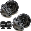 KICKER 6.5" Marine Speakers (2 Pair) Charcoal Salt Water Grills OEM Replacement Speakers