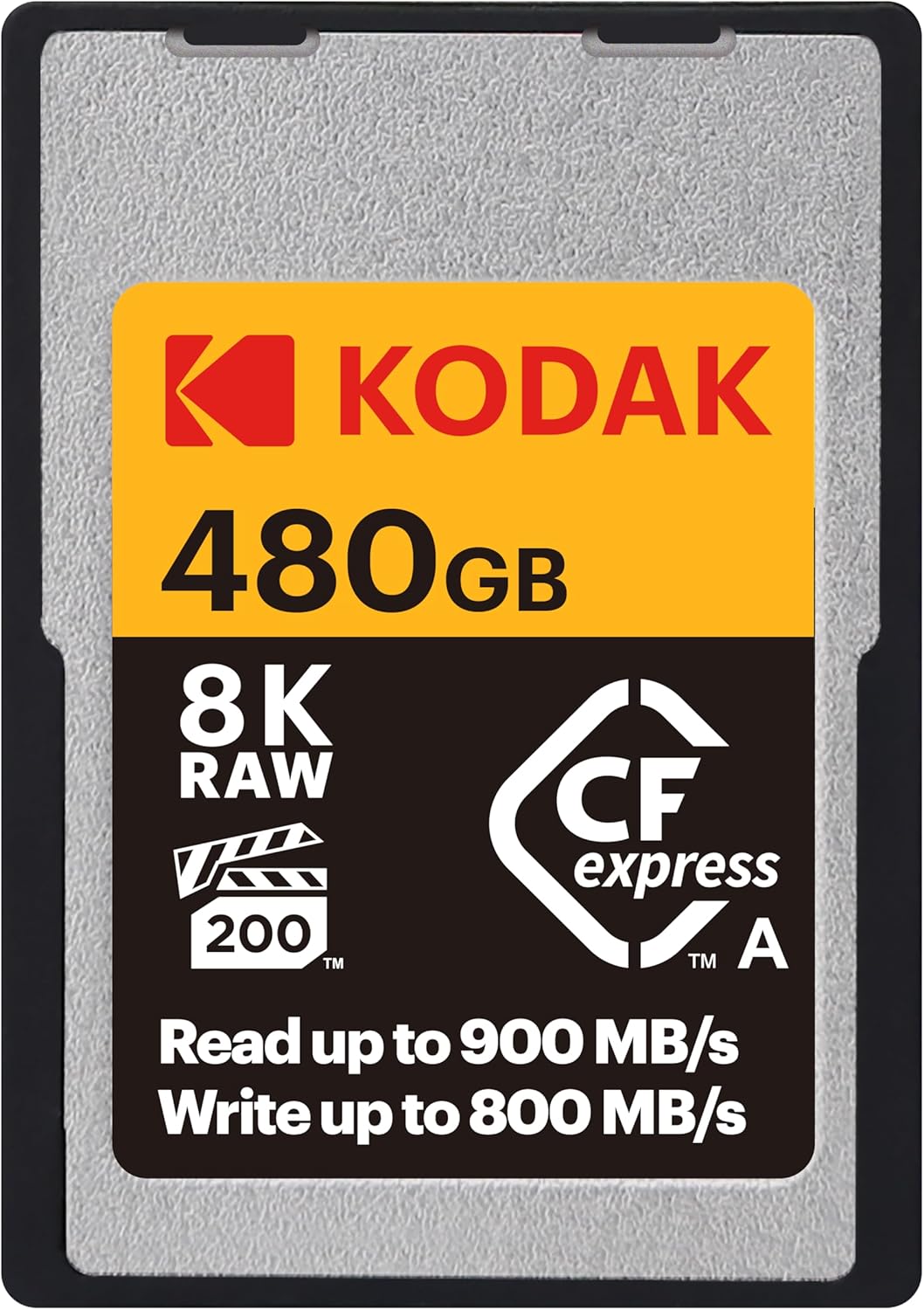 Kodak CFexpress Card Type A 480GB - High Performance 1700MBps Read Speed - Professional Grade Card, Compatible 8K/4K Video and Cameras