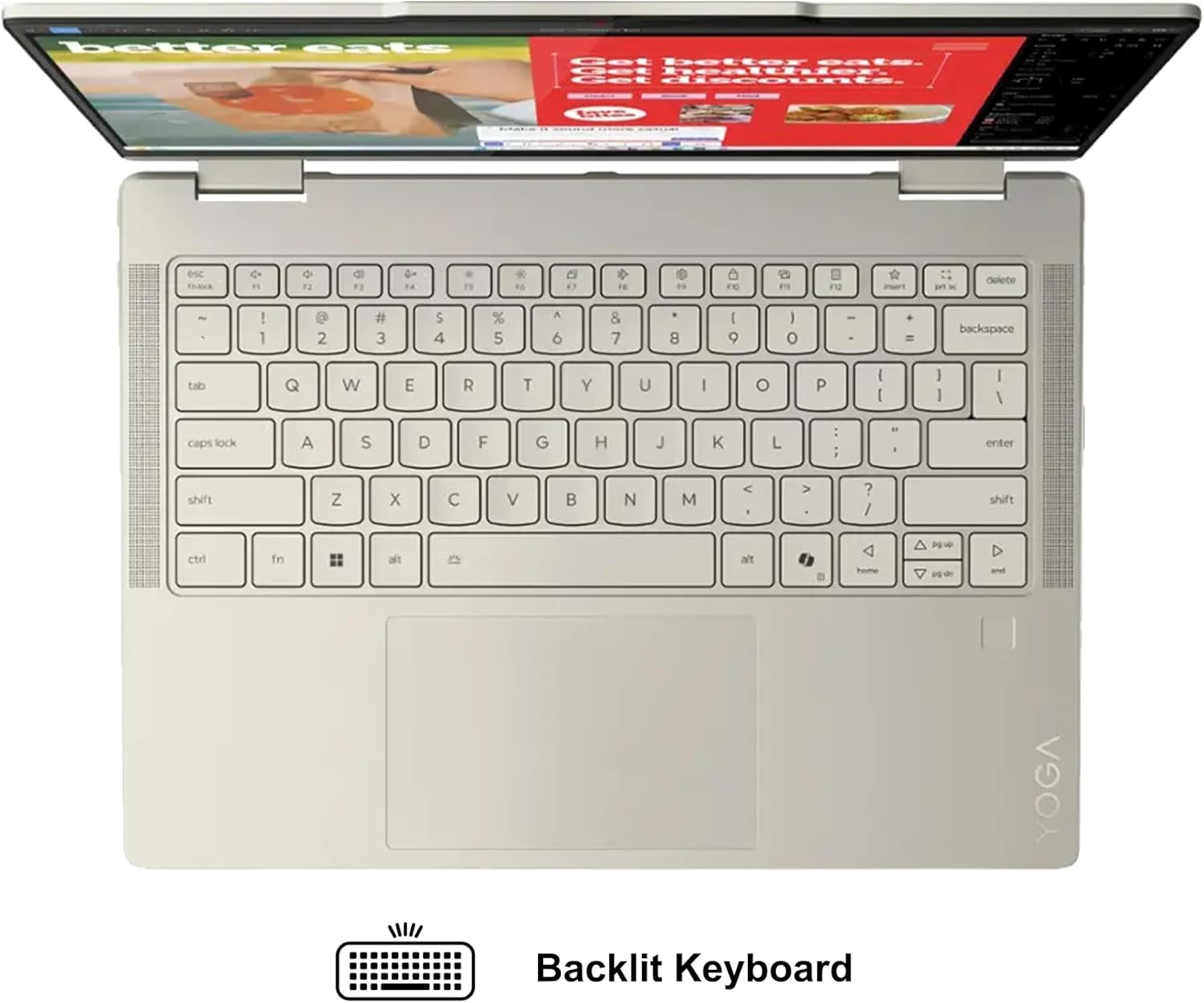 Lenovo Yoga 7 2-in-1 Laptop 14" WUXGA OLED Touch (100% DCI-P3, 600nits HDR) AMD 6-core Ryzen AI 5 340 (Up to 50 Tops) 16GB RAM 512GB SSD Pen for Designer Business Work Win11Pro ICP Hub