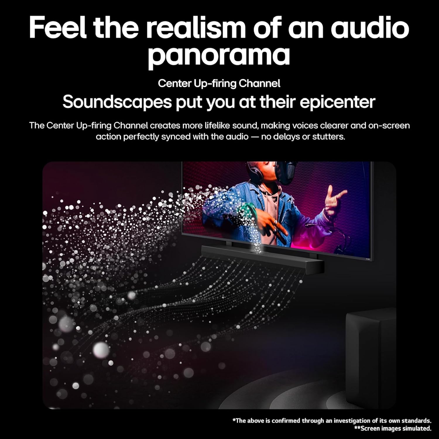 LG S70TY 3.1.1-Channel QNED TV Matching Soundbar, Dolby Atmos, Wow Orchestra, Rear Speaker Ready, Wireless Subwoofer