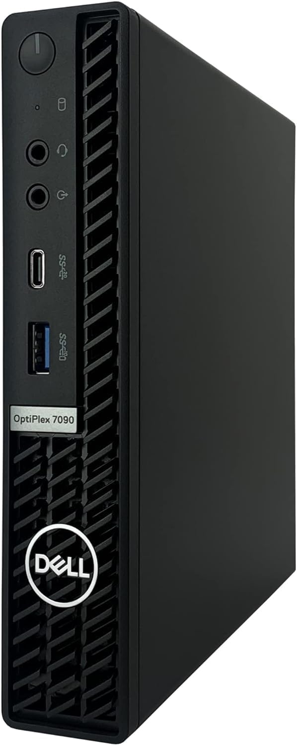 Dell OptiPlex 7000 7010 MFF 1.2L Micro Form Factor Business Desktop Computer, Intel Hexa-Core i5-12500T (Beat i7-11700T), 16GB DDR4 RAM, 512GB PCIe SSD, WiFi 6, Bluetooth, Windows 11 Pro (Renewed)