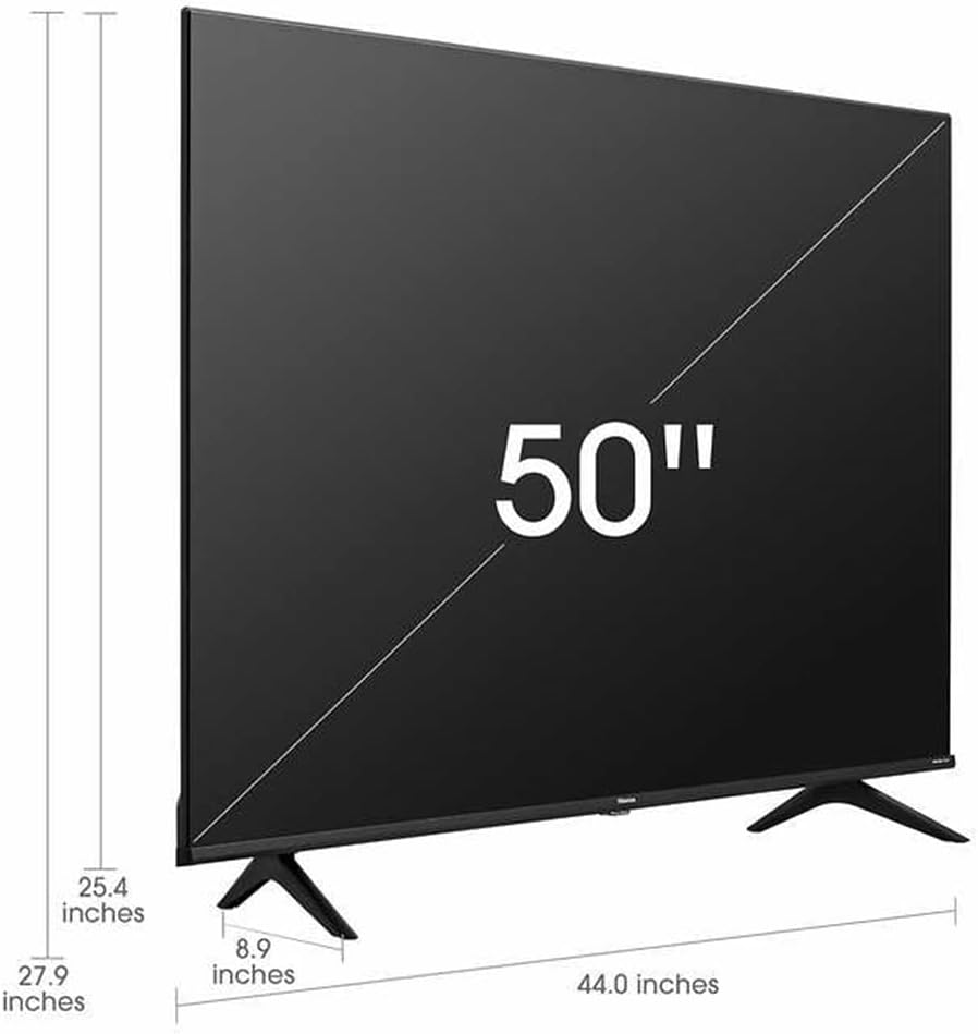 Hisense 50" Class A65H Series 4K UHD LED Android Smart TV 50A65H