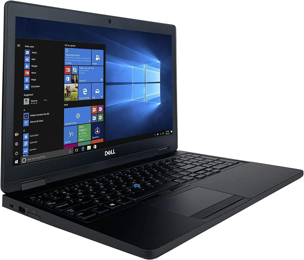 Dell Latitude 5580 Workstation Laptop | Intel Core i5 7th Gen CPU | 16 GB RAM - 1 TB SSD | 15.6" Display with Webcam | Wi-Fi | Bluetooth | HDMI Port | Microsoft Office | Windows 11 Pro (Renewed)