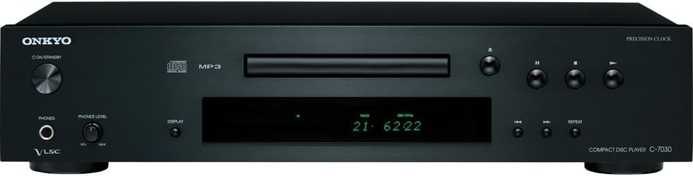 Onkyo C-7030 Home Audio CD Player - Black