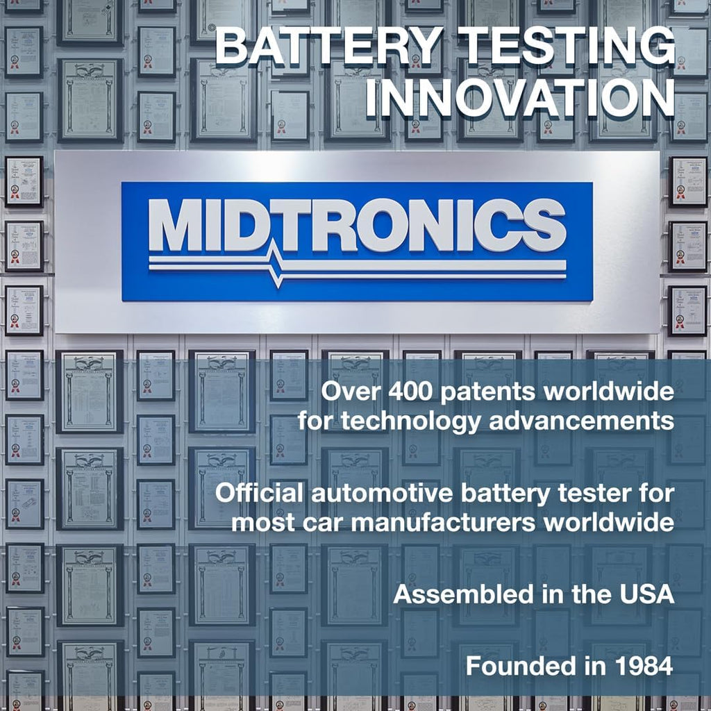 Midtronics PBT300 Battery Charging Starting System Tester Black