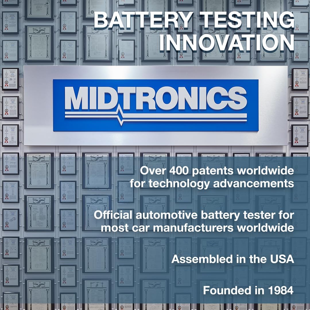 Midtronics PBT300 Battery Charging Starting System Tester Black
