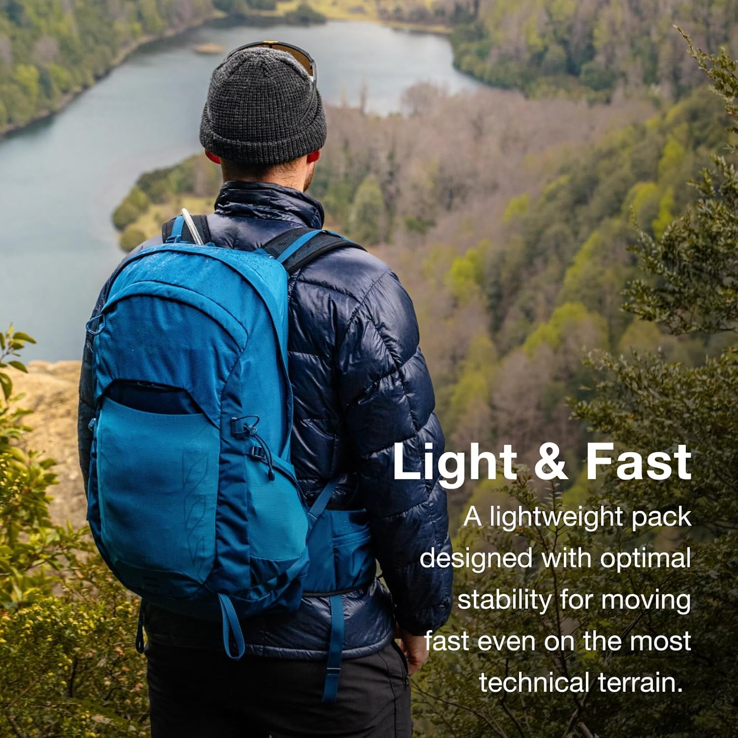 Osprey Talon 26L Men's Lightweight Hiking Backpack - Daypack for Travel & Camping, Phantom Grey/Dark Charcoal