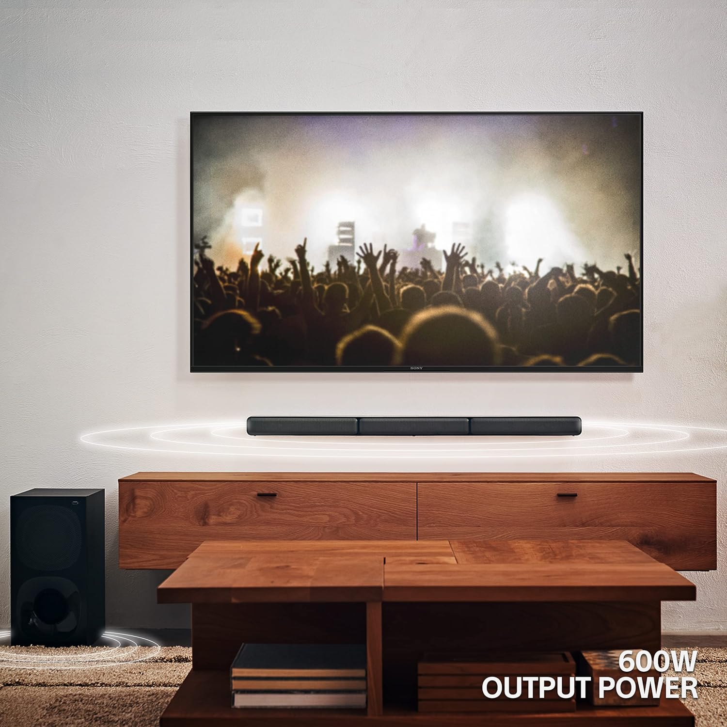 Sony HT-S40R 5.1ch Home Theater Soundbar System (Renewed)