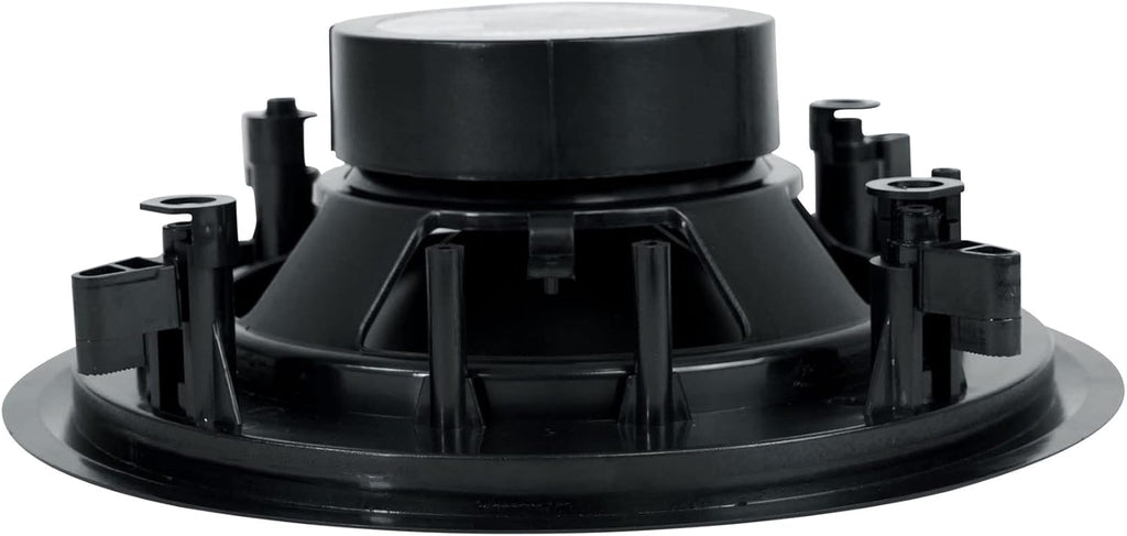 Rockville HC85-16 Black 8 in 700 Watt in-Ceiling Home Theater Speakers 16 Ohm, Aimable Tweeter, Paintable Grills, High Power, for Home Audio Systems, 6-Piece
