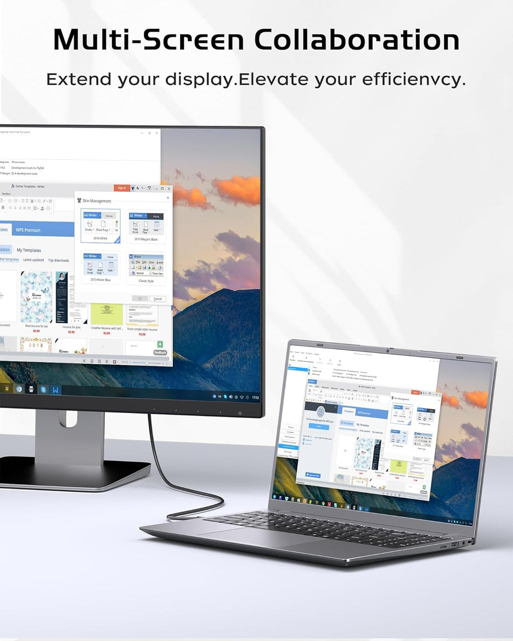 15.6 inch Laptop 16GB RAM - 512GB SSD Laptop Good for Business and Student, Pentium Processor (Up to 3.4GHz), IPS FHD Display, WIFI5 and BT5.0, Dual USB C, USB 3.2, HDMI