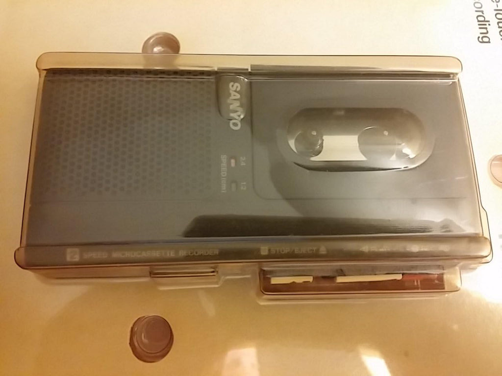 Sanyo M5445 Microcassette Recorder with One-Touch Recording