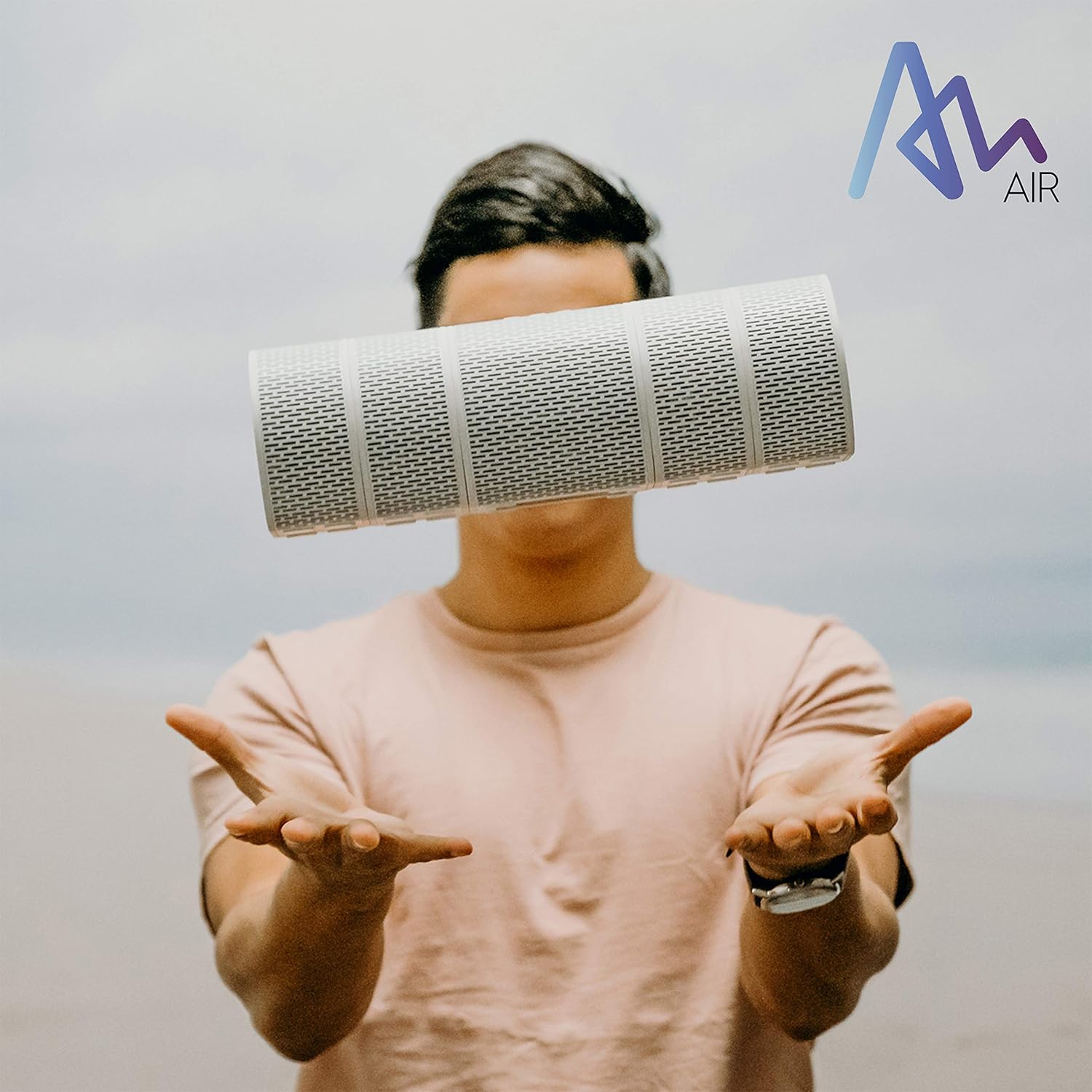 Air Audio The Worlds First Pull-Apart Wireless Bluetooth Speaker Portable Surround Sound and Multi-Room Use, White