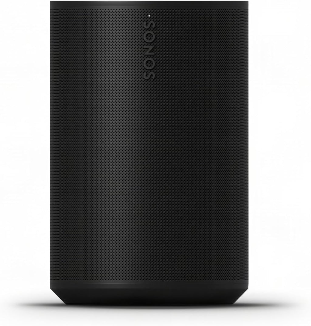 Sonos Era 100 SL - Compact, Microphone-Free Speaker with WiFi, Bluetooth - Black