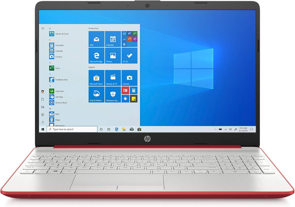 HP Pavilion Intel Pentium Silver N5000 4GB 128GB SSD Windows 10 Laptop Red