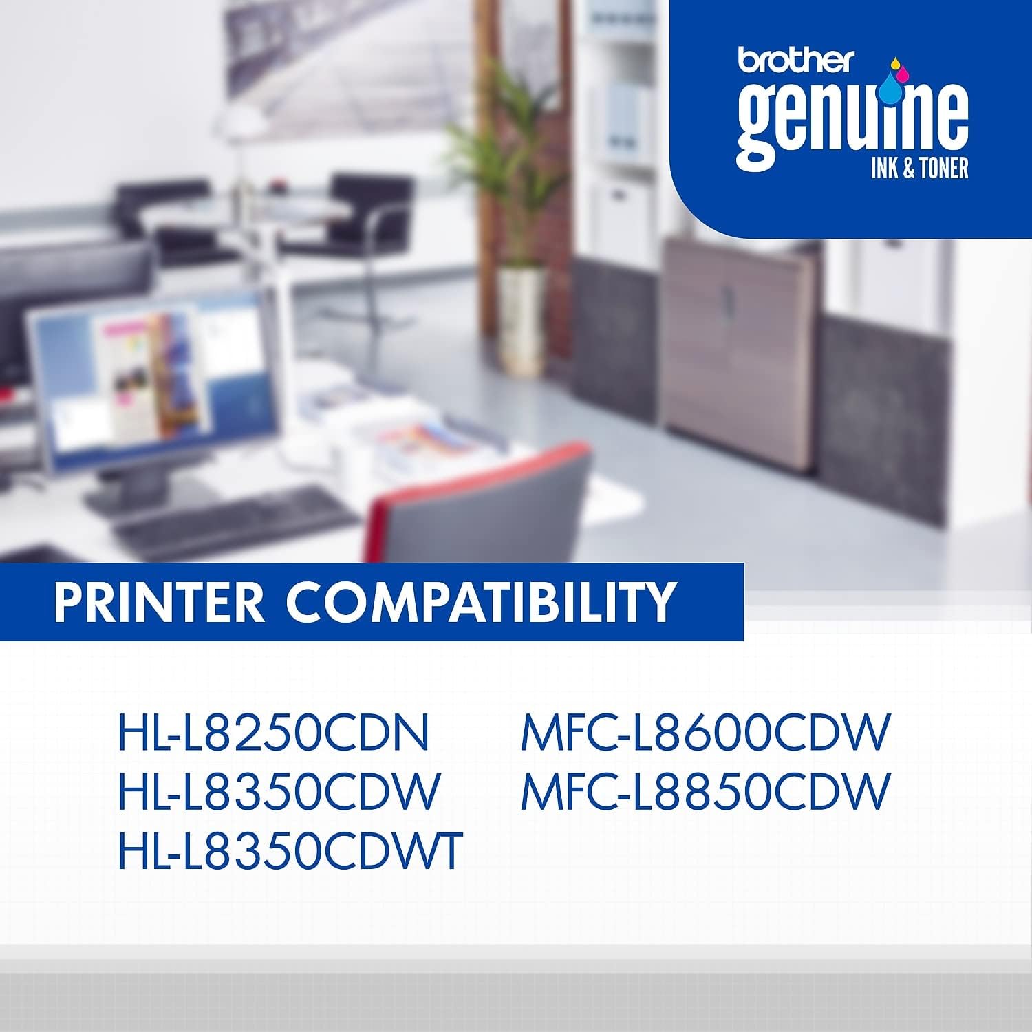 Brother Genuine Standard-Yield Color Toner Cartridge Three Pack TN331 3PK -Includes one Cartridge Each of Cyan, Magenta & Yellow Toner