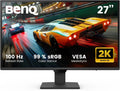 BenQ GW2790Q 27” 2K QHD 100Hz IPS Eye-Care Monitor, HDMI, DisplayPort, 2560×1440, Ultra Slim Bezel, Eyesafe, VESA MediaSync, Brightness Intelligence Tech., B. I. Gen2, Low Blue Light Plus
