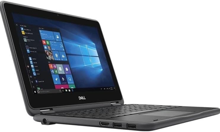 Dell Latitude 3190 11.6" HD 2-in-1 Touchscreen Laptop Intel N5030 1.1Ghz 4GB Ram 128GB SSD Windows 11 Professional (Renewed)