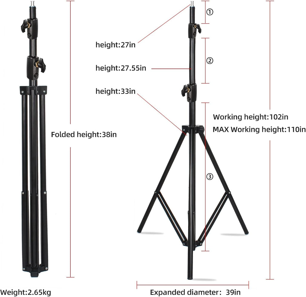 Godox 2* SK400ii 800Ws Studio Strobe Flash Lighting Kit:2 Pack SK400II Monolight with Bowens Mount for Photography and Studio Video Shooting with Light Stand,Softbox,Umbrella,Reflector,Barn Door...