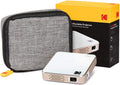 KODAK Ultra Mini Portable Projector | HD LED DLP Rechargeable Pico Projector - 100” Display - Includes Soft Case
