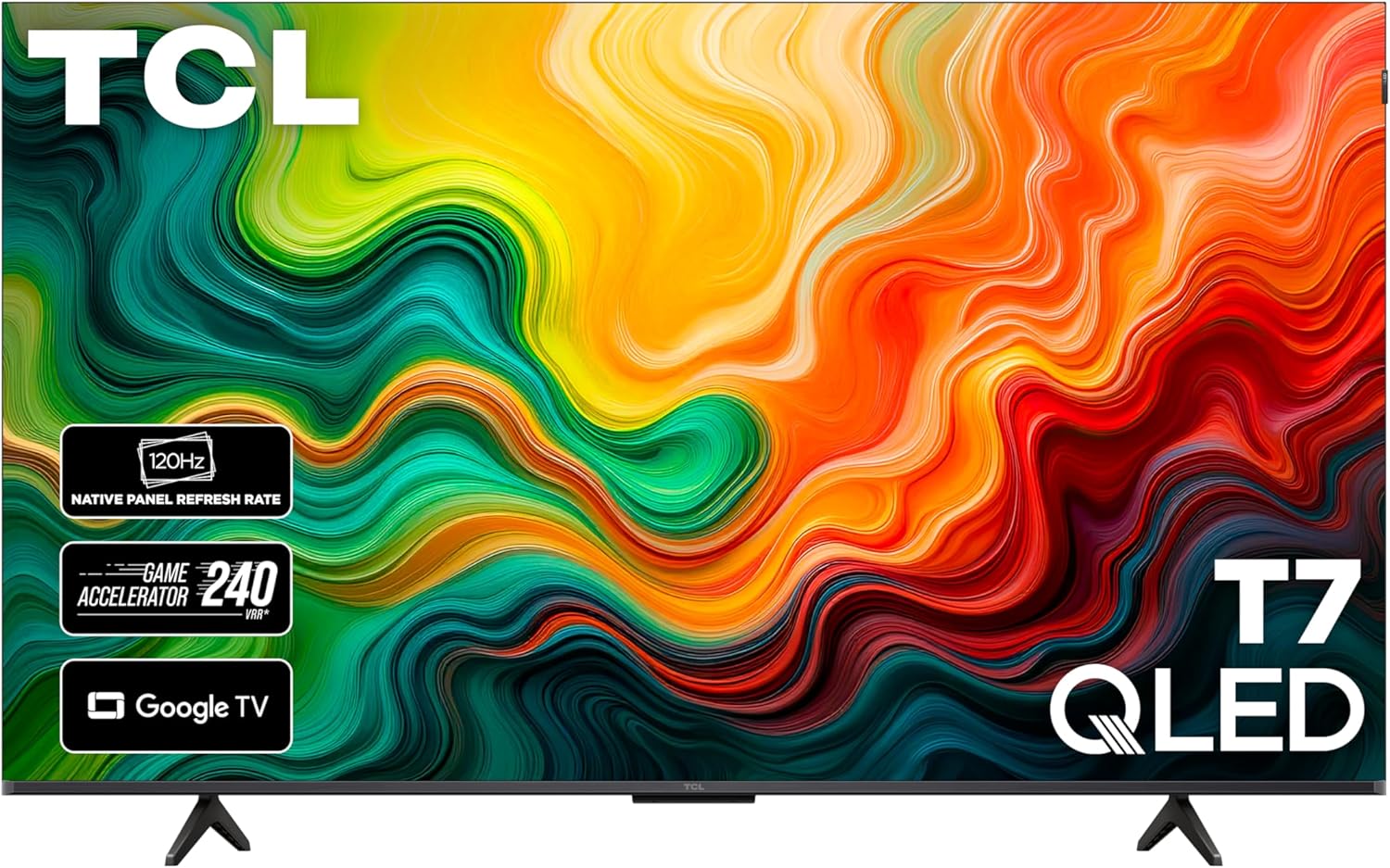 TCL Amazon Exclusive 75 Inch Class T7 Series | 4K QLED HDR Lag-Free Smart Google TV | 75T7, 2025 Model | 120Hz-144Hz High Brightness, Dolby Atmos, Alexa Voice Remote AI Streaming Gaming Television