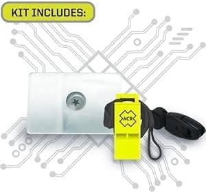 ACR ResQLink 400 GPS Personal Locator Beacon Survival Kit: Compact, Reliable, and Designed for Quick Rescue, ensuring Your Safety in Emergencies with GPS Precision.