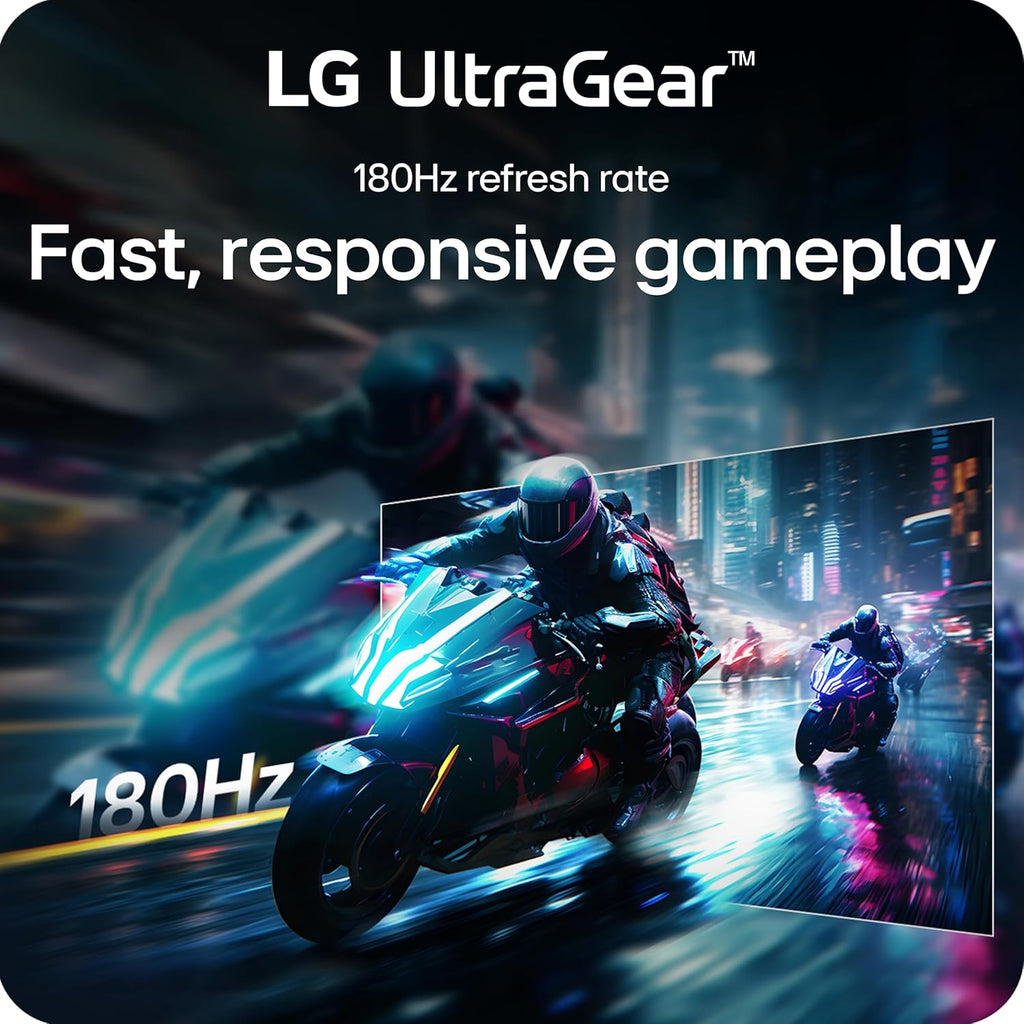 LG 27G810A-B 27-inch Ultragear 4K UHD (3840 x 2160) IPS Gaming Monitor, Dual Mode UHD 180Hz or FHD 360Hz, 1ms, NVIDIA G-Sync, AMD FreeSync Premium, VESA DisplayHDR 400, HDMI 2.1, Black