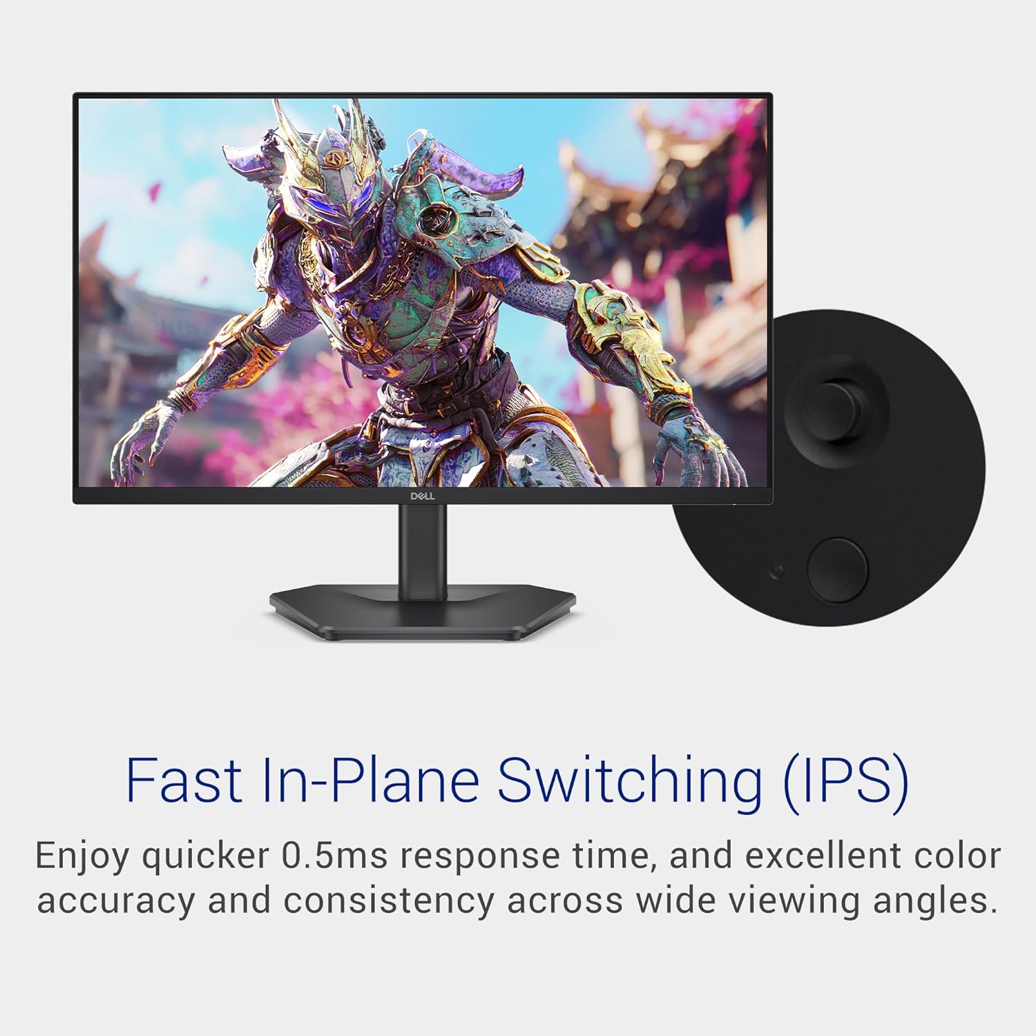 Dell 24 240Hz Gaming Monitor - SE2426HG - 23.8-inch FHD (1920x1080) 240Hz Display, in-Plane Switching (IPS) Technology, AMD FreeSync™ Premium, TÜV 3-Star, 2X HDMI, DisplayPort 1.4, Tilt