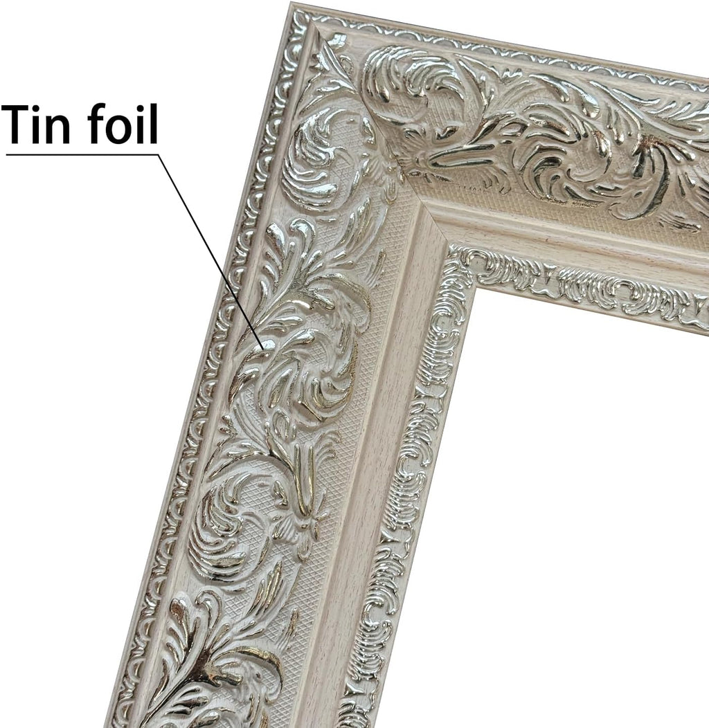 Classic vintage tv frame for Hisense Canvas 55" TV, Compatible ONLY with Hisense 55" Class S7 CanvasTV™ 4K QLED Google TV, Model Code 55S7N(Champagne Gold, 55" (FIT 55S7N))
