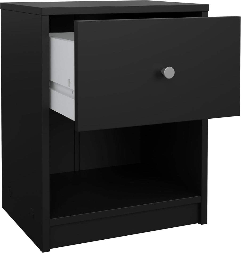 Tvilum Portland Black 4-Piece Bedroom Set