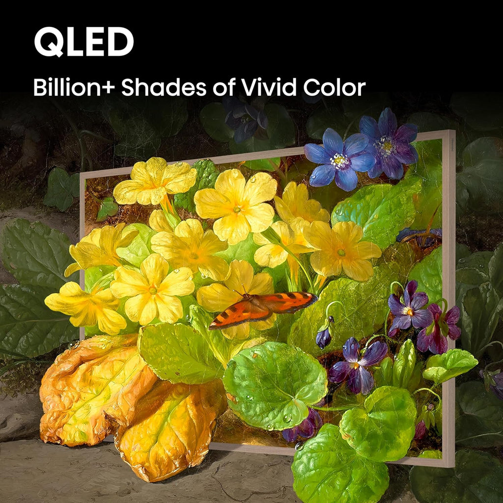Hisense 65-Inch Class QLED 4K S7N CanvasTV™ Series Dolby Vision HDR Google Smart TV (65S7N) - 144Hz, Art Mode, Anti-Glare Panel, Hi-Matte Display, Frame & UltraSlim Wall Mount Included