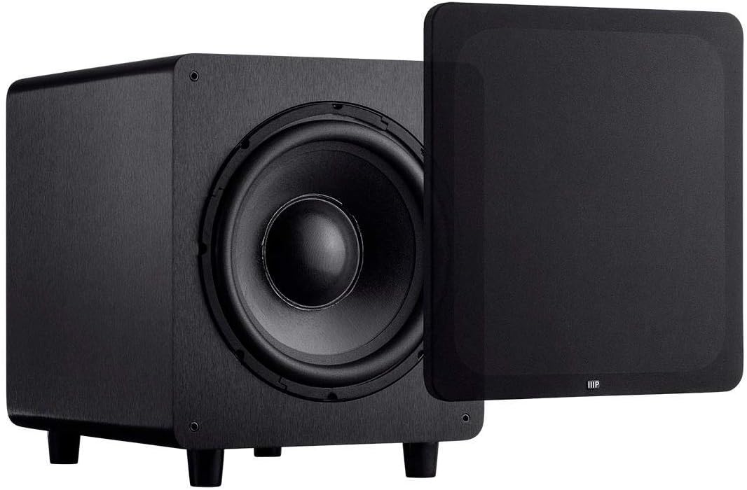 Monoprice SW-15 600 Watt RMS (800 Watt Peak) Powered Subwoofer - 15-Inch, Ported Design, Variable Phase Control, Variable Low Pass Filter, for Home Theater
