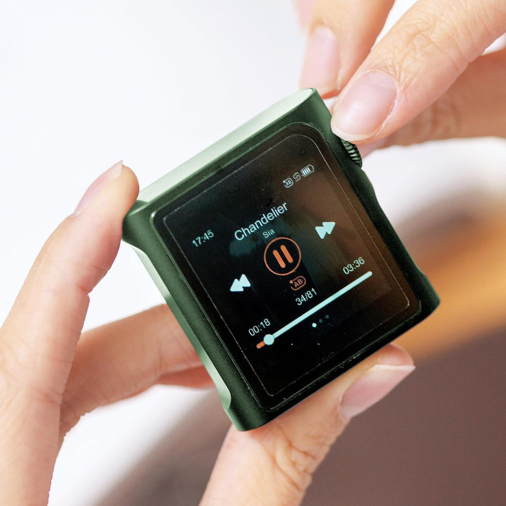 SHANLING M0 Pro MP3 Player with Bluetooth .Hi-Res Portable Music Player .Digital Audio Player 1.54” HD Touch Screen up to 10 Hour Battery Bluetooth and USB Type-C dongle 3.5mm Jacks