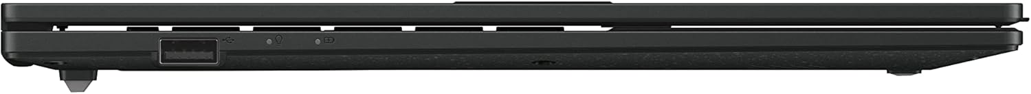 ASUS Vivobook Go 15.6” FHD Slim Laptop, AMD Ryzen 3 7320U Quad Core Processor, 8GB DDR5 RAM, 256GB SSD, Windows 11 Home, Fast Charging, Webcam Shield, Military Grade Durability, Black, E1504FA-AB34