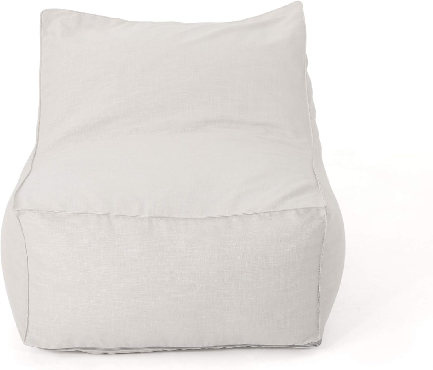 Christopher Knight Home Frank Indoor Khaki Fabric Bean Bag Lounger