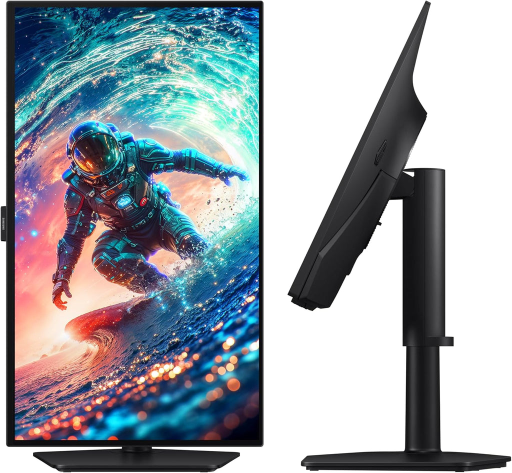 Samsung 27" Odyssey OLED G6 (G61SH) Gaming Monitor - QD-OLED, QHD (1440P), 240Hz, 0.03ms, Glare-Free, Pantone Validated, HDR10, Height-adjustable stand, OLED Safeguard, 3 Year Warranty, LS27HG612SNXZA