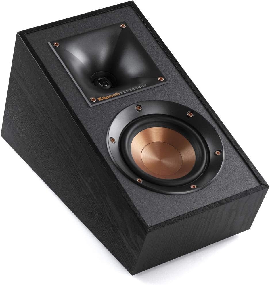 Klipsch Reference R-41SA Dolby Atmos High-Performance, Horn-Loaded Elevation Surround Speaker Set (2 Pairs, 4 Speakers)
