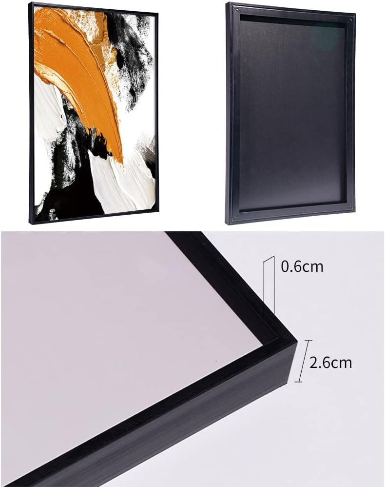 Canvas Wall Art Aesthetic Abstract Graffiti Large 32" X 24" Set of 3 Minimalist Wall Decor Modern Nature Art Posters Prints Frame Wall Art For Living Room Bedroom Bathroom Kitchen Office