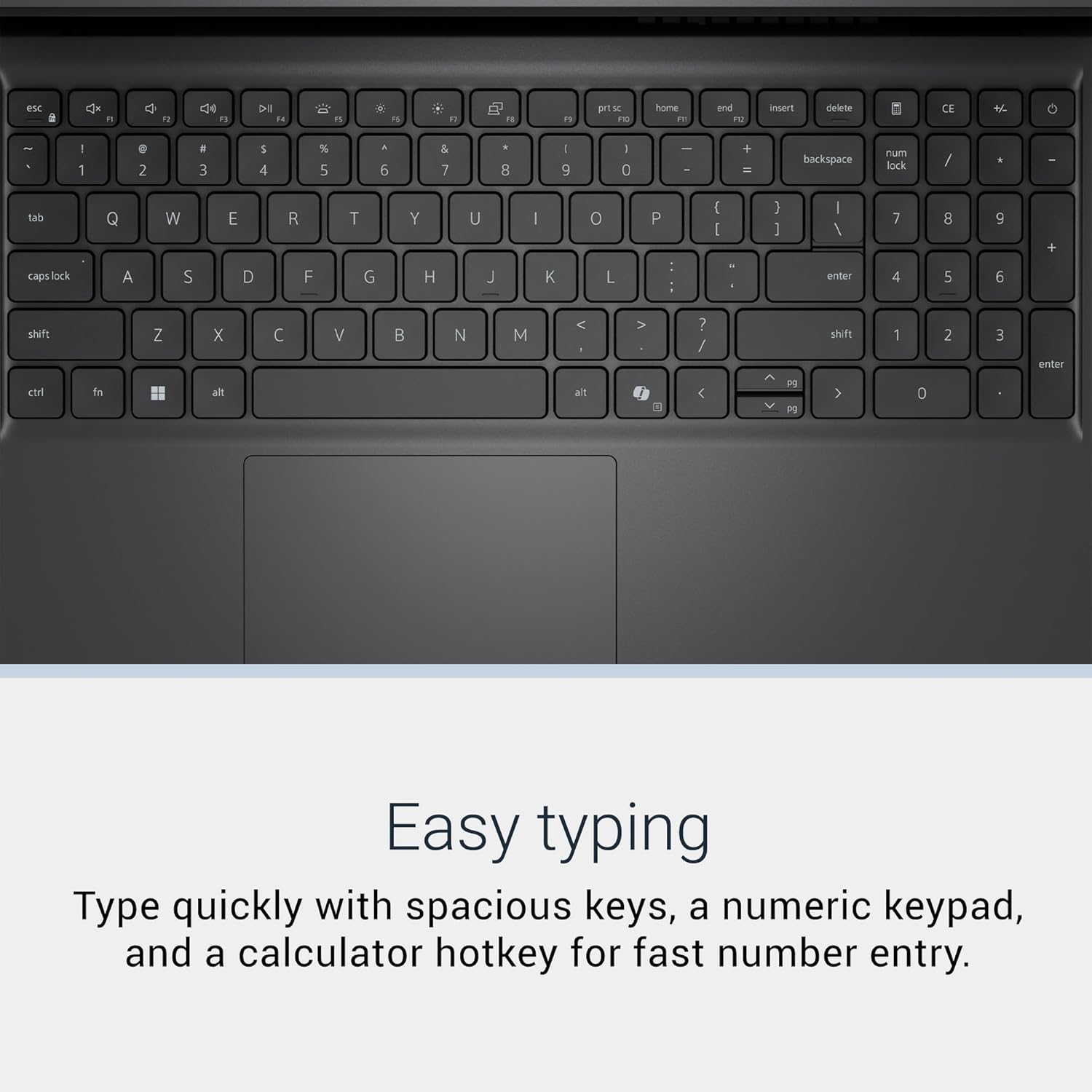 Dell 15 Laptop D15260-15.6-inch FHD 60Hz 300 nits Display, Intel Core Ultra 5 Processor 225U, Intel Graphics, 16GB Memory, 512GB SSD, English US Backlit Keyboard AI Copilot Hotkey, Windows 11 Home