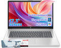 HP 17.3" Business Laptop, 13th Gen Intel 10-Core i5-1334U(Beats i7-1255U), 20GB RAM, 512GB SSD, Backlit Keyboard, Fingerprint Reader, Lifetime Windows 11 Pro & Copilot AI, with Patented KB Kit
