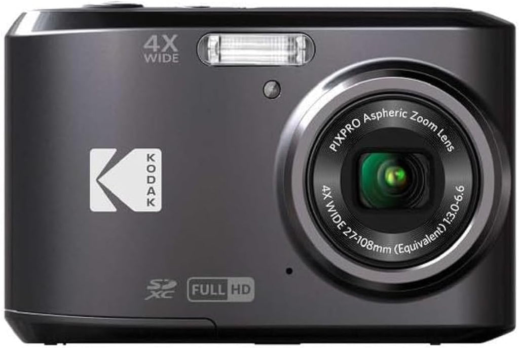 Kodak PIXPRO Friendly Zoom FZ43-BK 16MP Digital Camera with 4X Optical Zoom and 2.7" LCD Screen (Black)