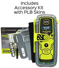 ACR ResQLink View - Buoyant Personal Locator Beacon with GPS for Hiking, Boating and All Outdoor Adventures (Model PLB 425) ACR 2922