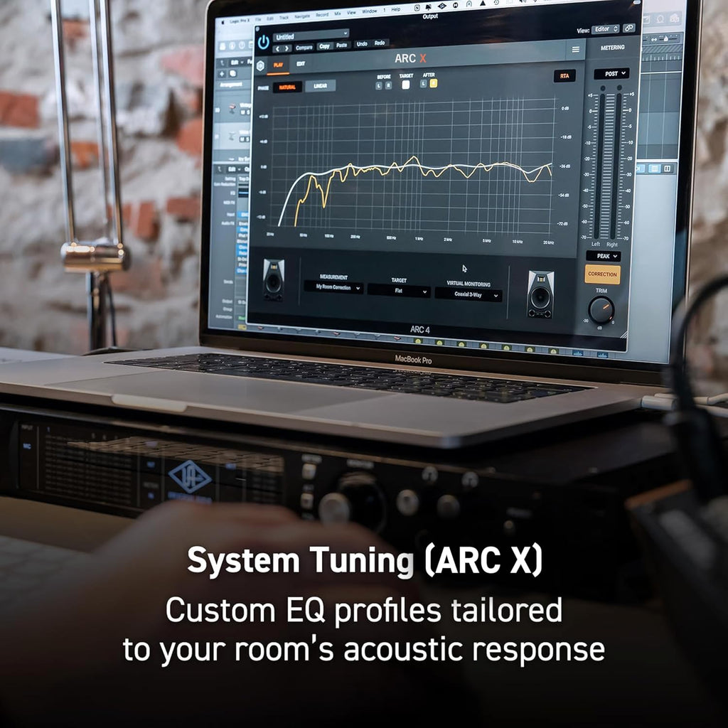 IK Multimedia ARC Studio Room Correction System with High-Precision Analysis Microphone, Advanced Room Correction Software, and Stand-Alone Correction Processor for Pro Audio