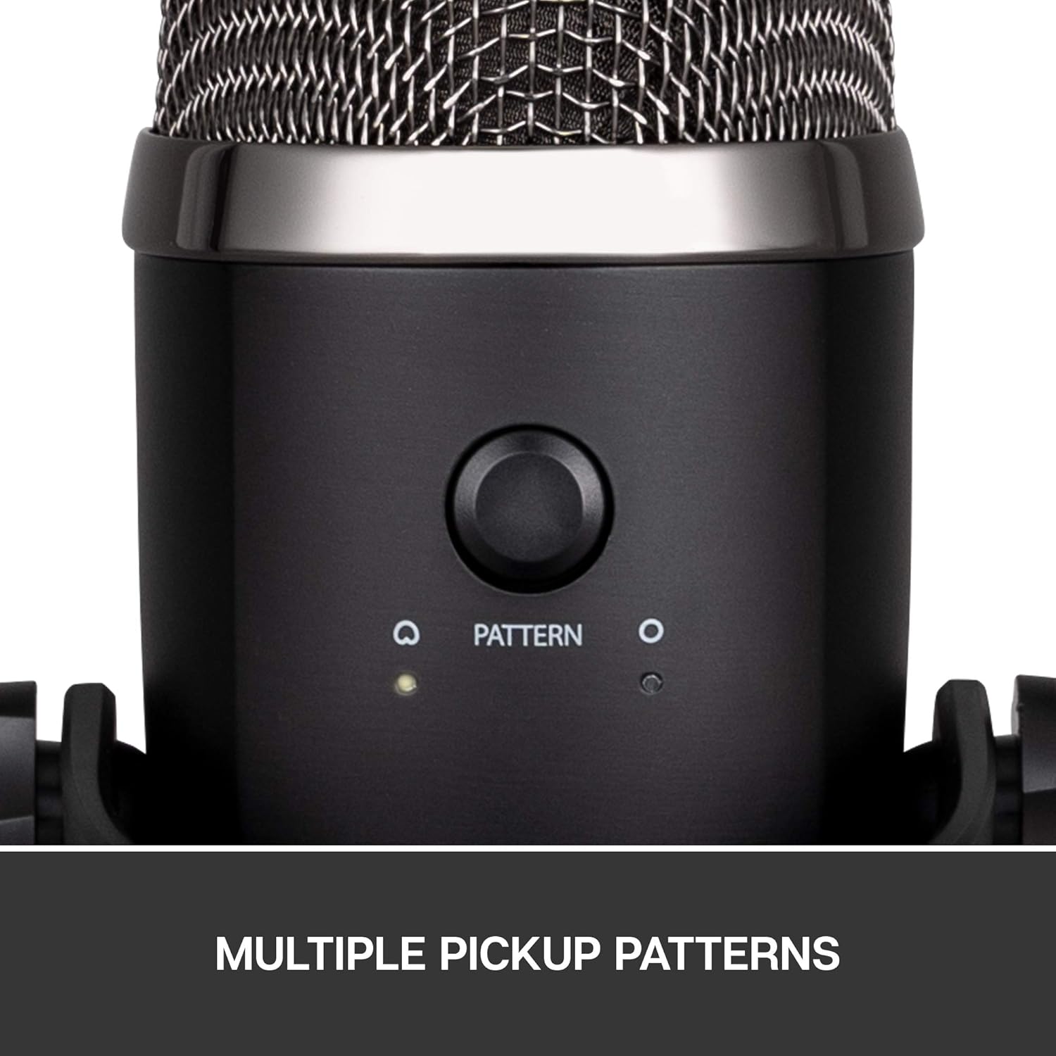 Logitech for Creators Blue Yeti Nano USB Microphone for Gaming, Streaming, Podcasting, Twitch, YouTube, Discord, Recording for PC and Mac, Plug & Play -Blackout