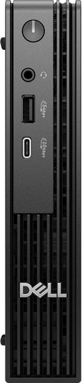Dell Pro Micro QCM1250 Desktop Computer - Intel Core Ultra 5 235T - 16 GB - 512 GB SSD - Micro PC, Windows 11 Pro - Black