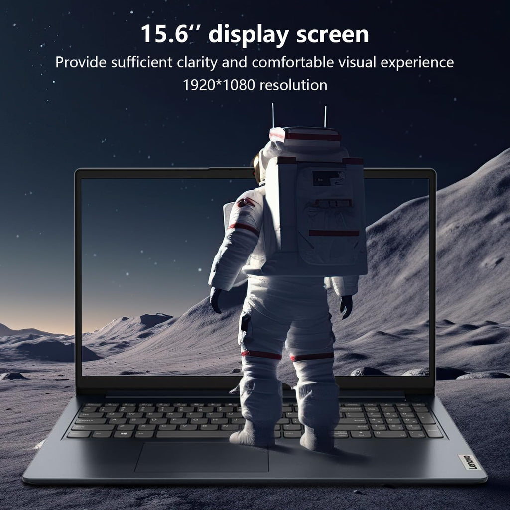 Lenovo IdeaPad 1i Laptop, 15.6" FHD Touchscreen, Intel Core i5-1235U Processor, 16GB RAM, 512GB SSD, Webcam, HDMI, Wi-Fi 6, Windows 11 Home, Blue