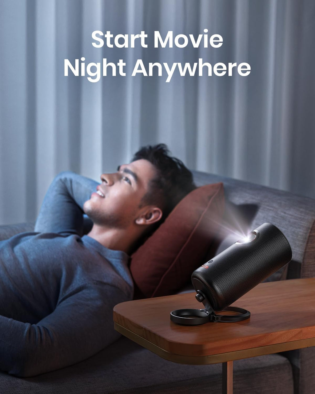 Anker Nebula Capsule 3 (Renewed) With Nebula Capsule Foldable Stand
