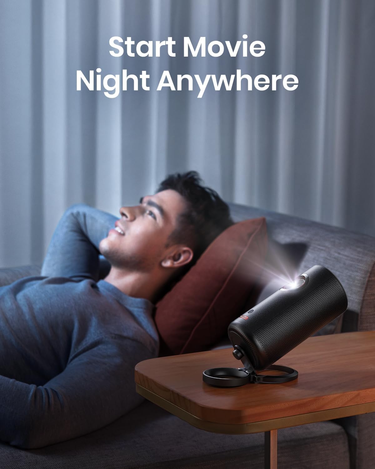 Anker Nebula Capsule 3 (Renewed) With Nebula Capsule Foldable Stand